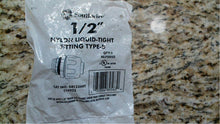 Load image into Gallery viewer, SOUTHWIRE 58133602 116025 1/2" NYLON LIQ.-TIGHT FITTING B, NLFS050-FREE SHIPPING
