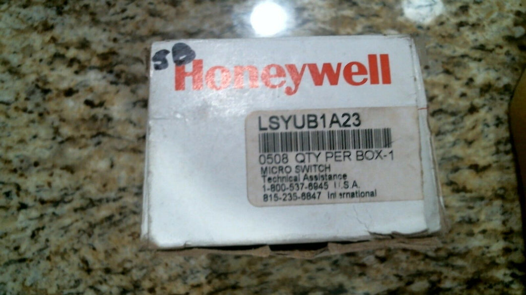 HONEYWELL LSYUB1A23 MICRO SWITCH 600VAC 10A -FREE SHIPPING