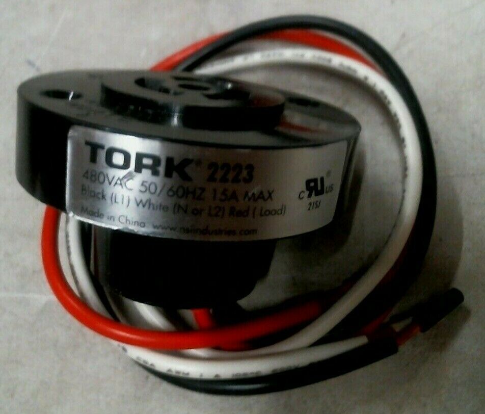 TORK 2223 PHOTOCONTROL RECEPTACLE W/GASKET & SCREWS 120-480VAC -FREE SHIPPING