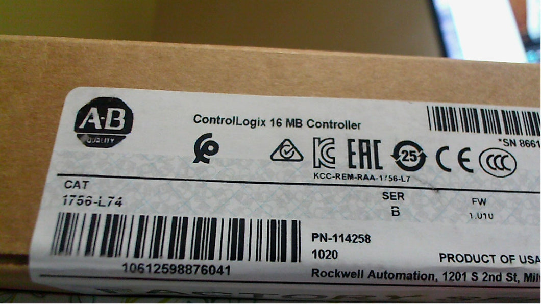2024 Allen-Bradley 1756-L74
