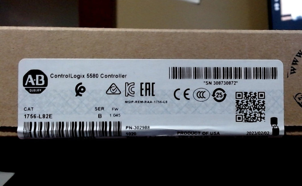 Allen-Bradley 1756-L82E 2023 factory sealed surplus